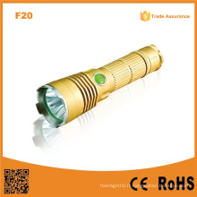 F20 Xml T6 Rechargeable Police Flashlight / Hunting Lampes LED